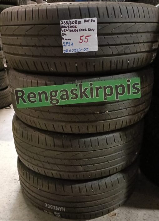 235/60R18 hankook Ventus S1 Evo2 Suv kesä 4mm / 2P2A