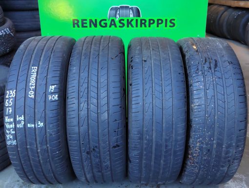235/65R17 Hankook Ventus Prime 3 kesä 4-5mm / 5V36