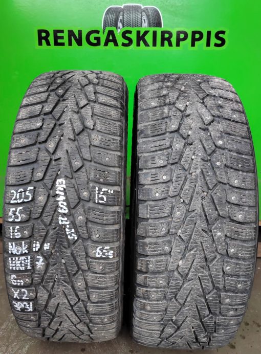 205/55R16 Nokian HKPL 7 nasta 6mm / 3P31
