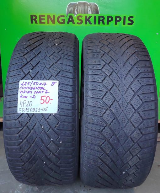 225/50R17 Continental VikingContact 7 kitka 4mm / 4P26