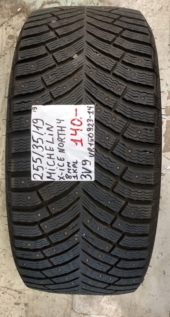 255/35R19 Michelin X-Ice North 4 nasta 8mm / 3V9