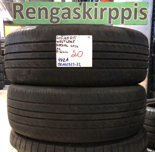 205/65R15 Westlake Radial SP06 kesä 5-6mm / 4V2A