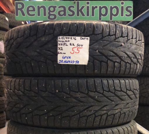 215/70R16 Nokian HKPL R2 SUV kitka 6mm / 6P1A