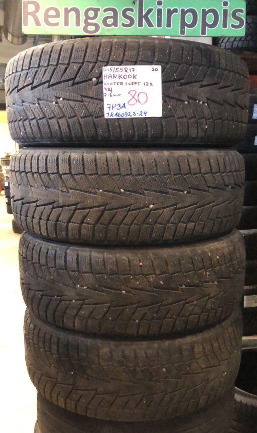 215/55R17 Hankook Winter ICept IZ2 kitka 7-8mm / 7P3A