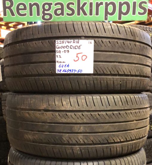 225/40R18 Goodride SA-07 kesä 4mm / 6V1A