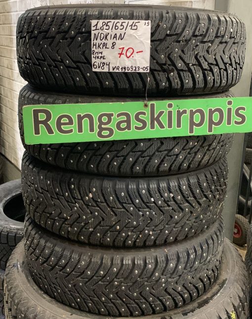 185/65R15 Nokian HKPL 8 nasta 8mm / 6V84