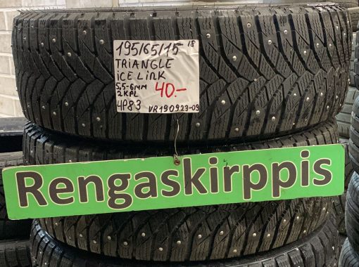 195/65R15 Triangle IceLink nasta 5,5-6mm / 4P83