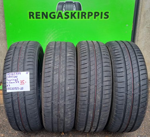 185/65R14 Dayton Touring 2 kesä 4-5mm / K3