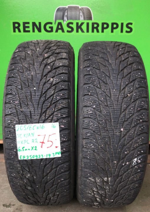 205/60R16 Nokian HKPL R2 kitka 6,5mm / 3P10