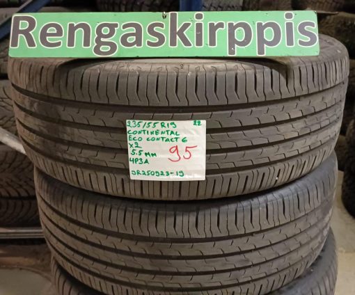 235/55R19 Continental EcoContact 6 kesä 5,5mm / 4P3A