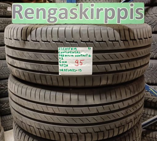 235/55R19 Continental PremiumContact 6 kesä 6mm / 4P3A
