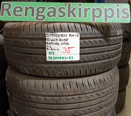 205/50R16 Goodride Radial SP06 kesä 7-8mm / 3V3