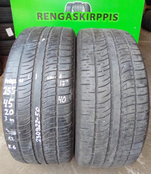 255/45R20 Pirelli kesä 3mm / K6