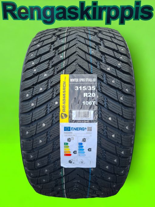 315/35R20 Roadmarch WinterXpro Studs69 106T/nasta