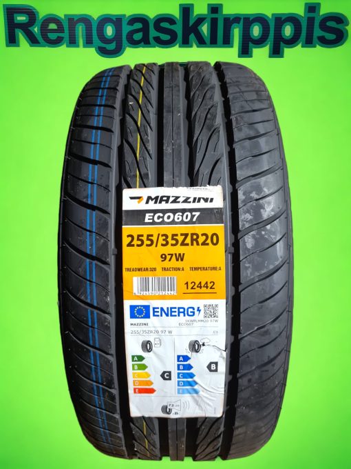 255/35R20 Mazzini Eco607 97W XL C,B 72dB/kesä