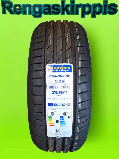 215/55R17 Maxtrek Maximus M2 98V C,A 72dB/kesä