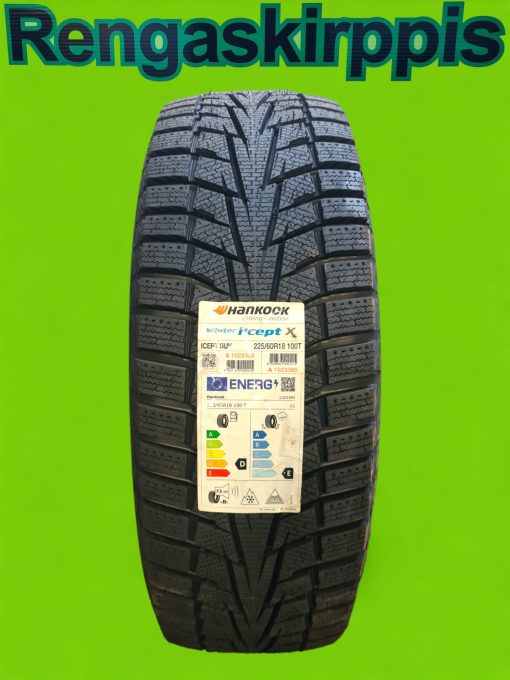225/60R18 Hankook Winter X RW10 100T D,E 72dB/kitka
