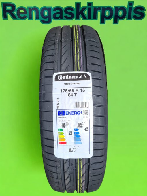 175/65R15 Continental UltraContact  84T B,A 70dB/kesä