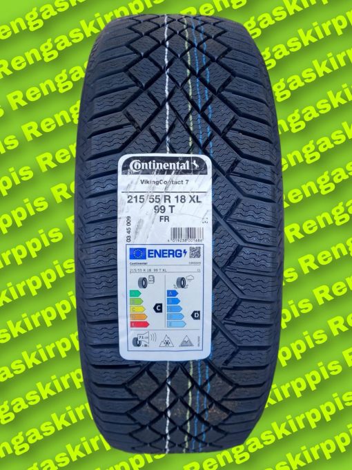 215/55R18 Continental VikingContact 7 99T XL C,D 71dB/kitka