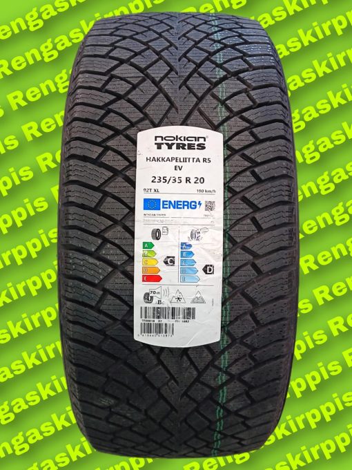 235/35R20 Nokian HKPL R5 EV 92T XL SilentDrive C,D 70dB/kitka