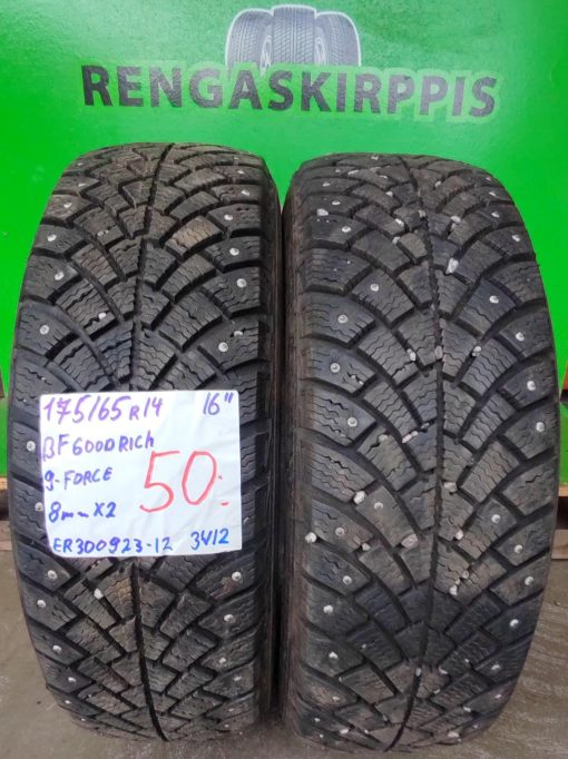 175/65R14 BFGoodrich nasta 8mm / 3V12
