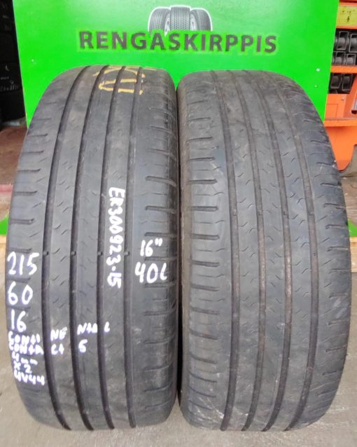 215/60R16 Continental Contact 5 kesä 4V44