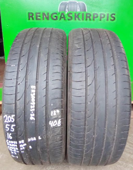 205/55R16 Continental PremiumContact 2 kesä 4-5mm / 0-1