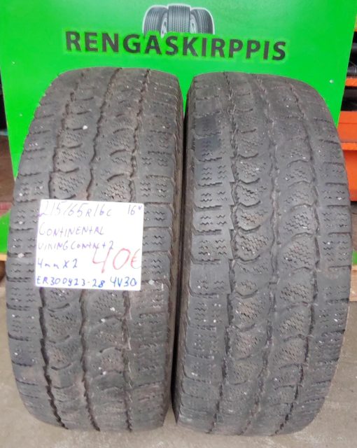 215/65R16c Continental VikingContact 2 kitka 4mm / 4V30