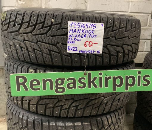 195/65R15 Hankook Winter IPike nasta 7,5-8mm / 6V22