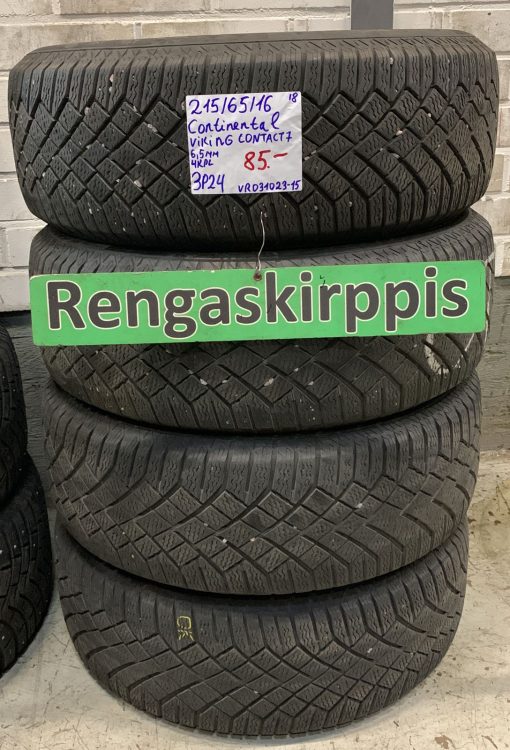 215/65R16 Continental VikingContact 7 kitka 6,5mm / 3P24