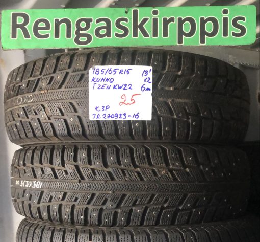 185/65R15 Kumho IZen KW22 nasta 6mm / K3P