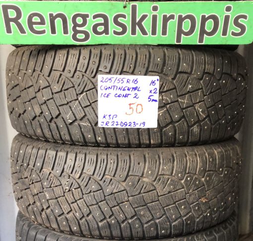 205/55R16 Continental IceContact 2 nasta 5mm / K3P