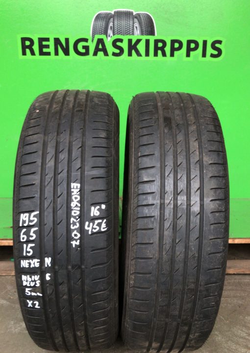 195/65R15 Nexen NBlue Plus kesä 5mm / 2V21