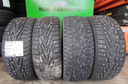 205/55R16 Nokian HKPL 7 nasta 6-7mm / 0-1
