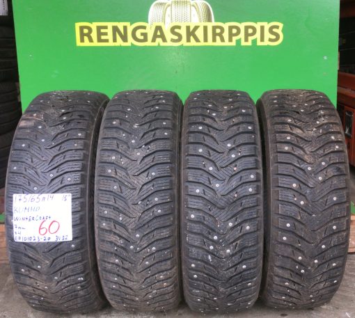 175/65R14 Kumho WinterCraft nasta 7mm / 3V32