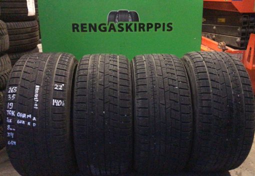 265/35R19 Yokohama IceGuard kitka 8mm / 6-54