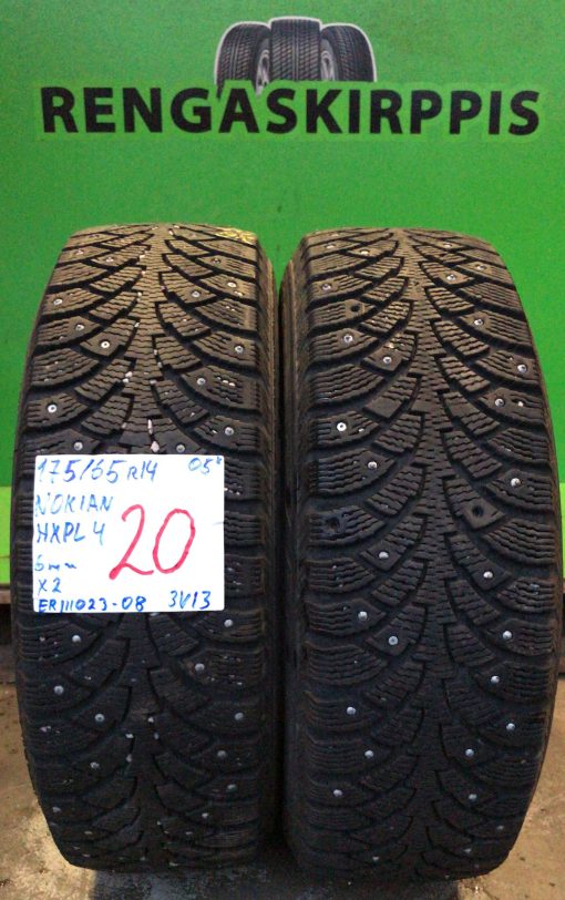 175/65R14 Nokian HKPL 4 nasta 6mm / 3V13