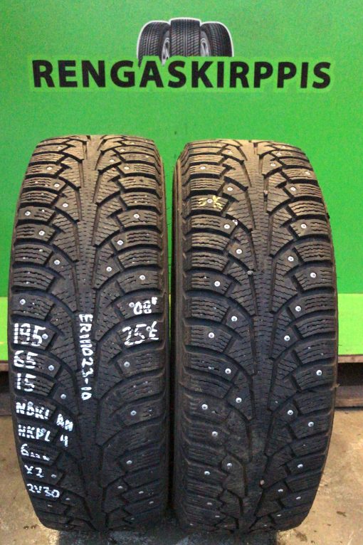 195/65R15 Nokian HKPL 4 nasta 6mm / 2V30