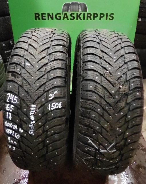 245/65R17 Nokian HKPL 10 nasta 9mm / K9