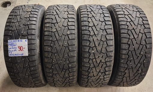 225/55R17 Pirelli IceZero nasta 9mm / 1-2