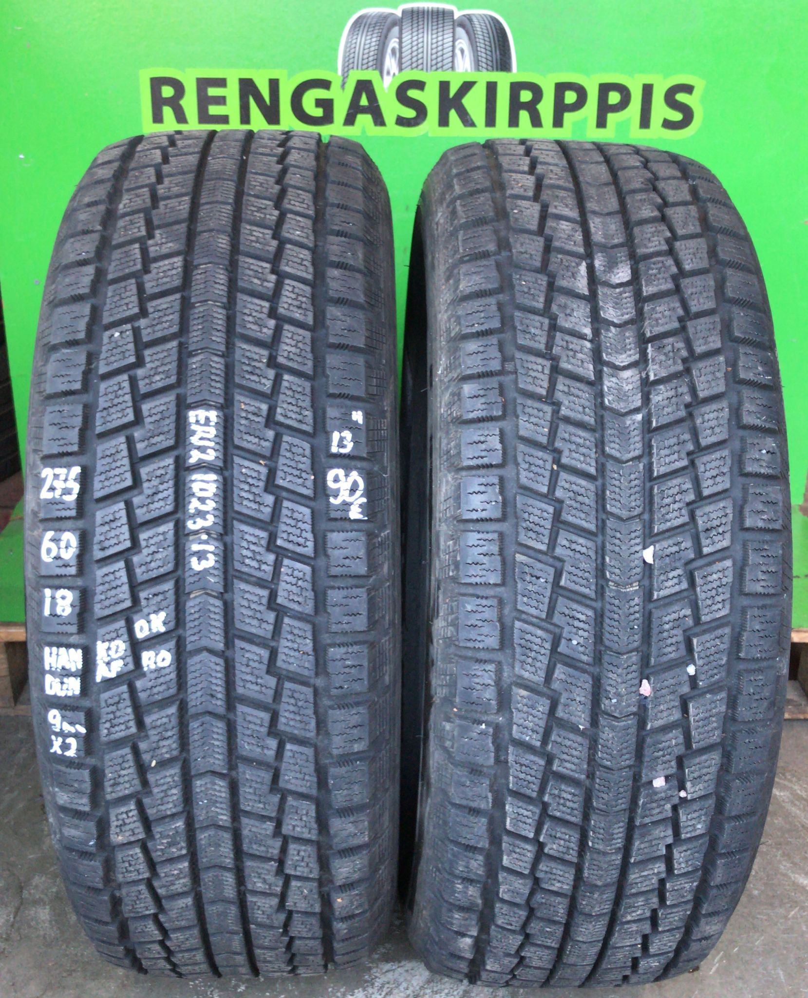 275/60R18 Hankook Dynapro kitka 9mm / 5P50 - Rengaskirppis