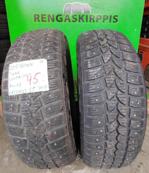 205/60R16 Tigar Sisura Stud nasta 7mm / 3P10