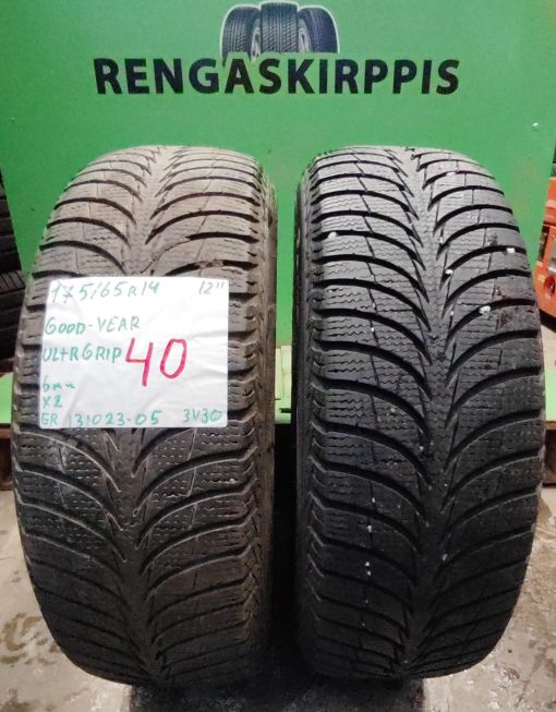 175/65R14 GoodYear UltraGrip kitka 6mm / 3V30