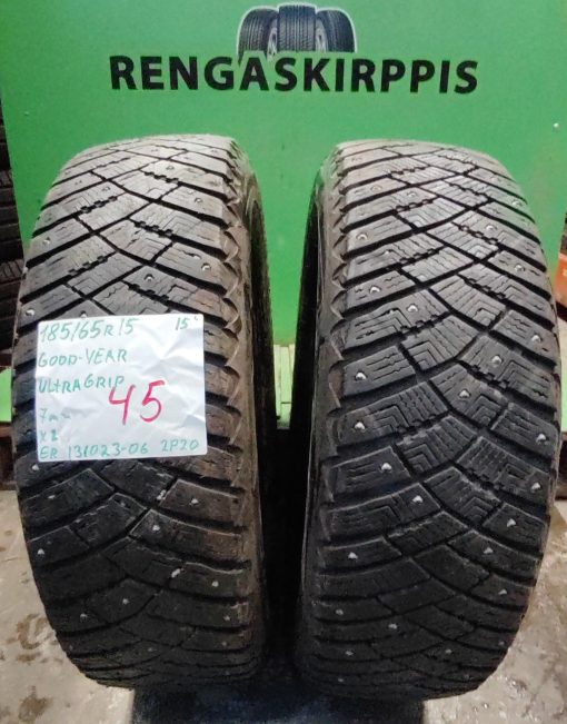 185/65R15 GoodYear UltraGrip nasta 7mm / K8