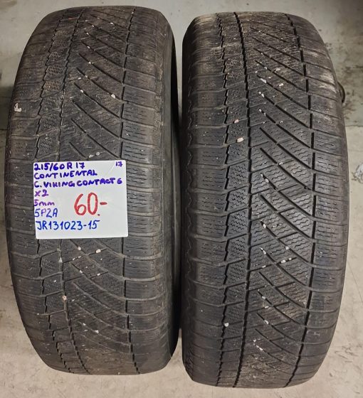 215/60R17 Continental ContiVikingContact 6 kitka 5mm / 5P2A