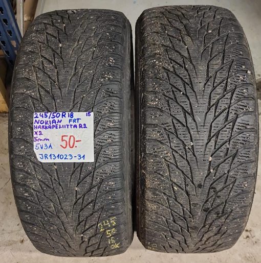 245/50R18 Nokian HKPL R2 kitka 5mm / 5V31