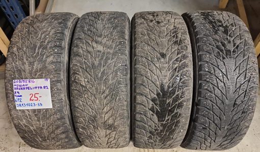205/55R16 Nokian HKPL R2 kitka 4mm / 6P2
