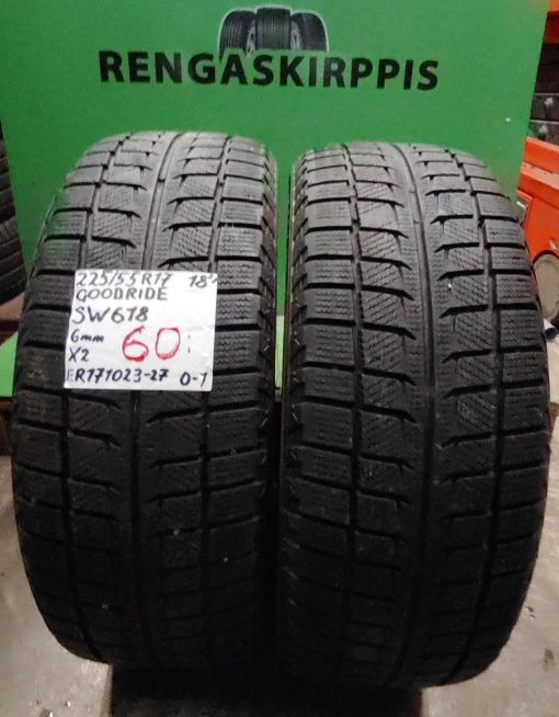 225/55R17 Goodride SW618 kitka 6mm / 4P16