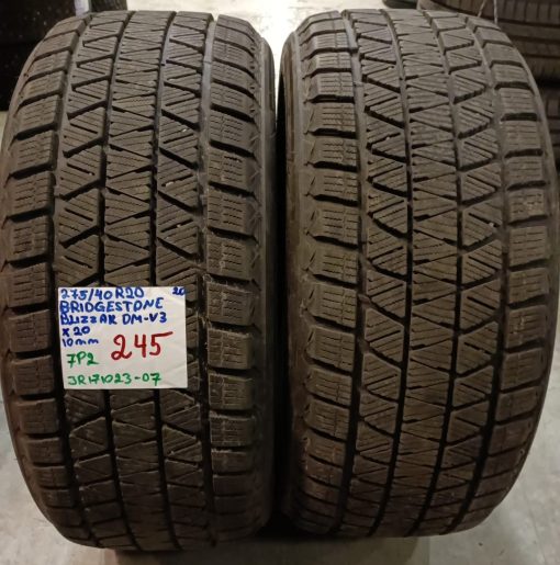 275/40R20 Bridgestone Blizzak DM-V3 kitka 10mm / 7P2