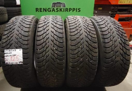 225/65R17 Nokian HKPL R3 SUV kitka 7mm / 4P30